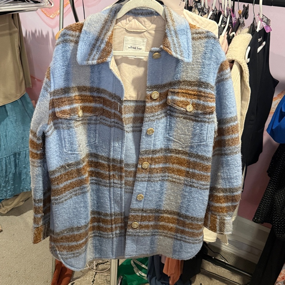 87. wilfred free ganna shacket xs - Picture 2 of 2